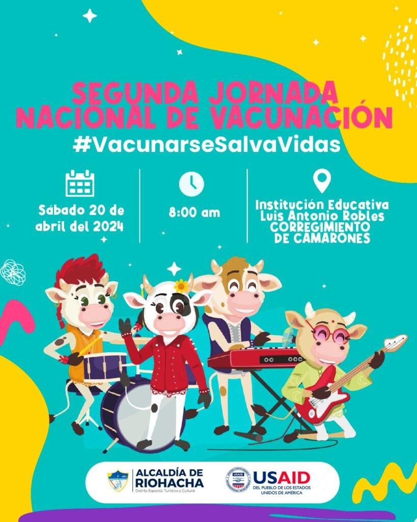 Riohacha se prepara para participar de la segunda jornada nacional de vacunación
