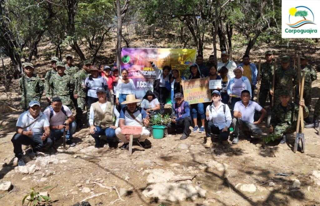 Corpoguajira promueve voluntariado ambiental en  Resguardo Indígena Trupio Gacho
