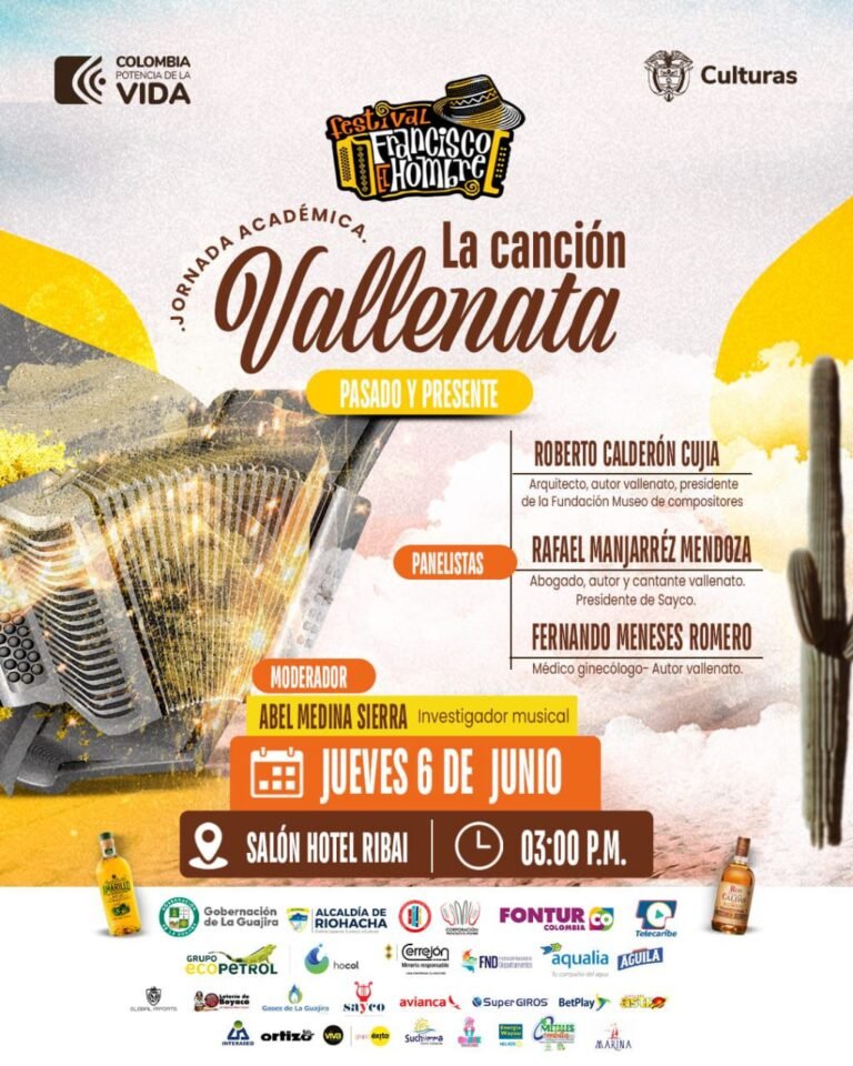 Inició el Festival Francisco el Hombre con el conversatorio "La canción vallenata: pasado y presente"