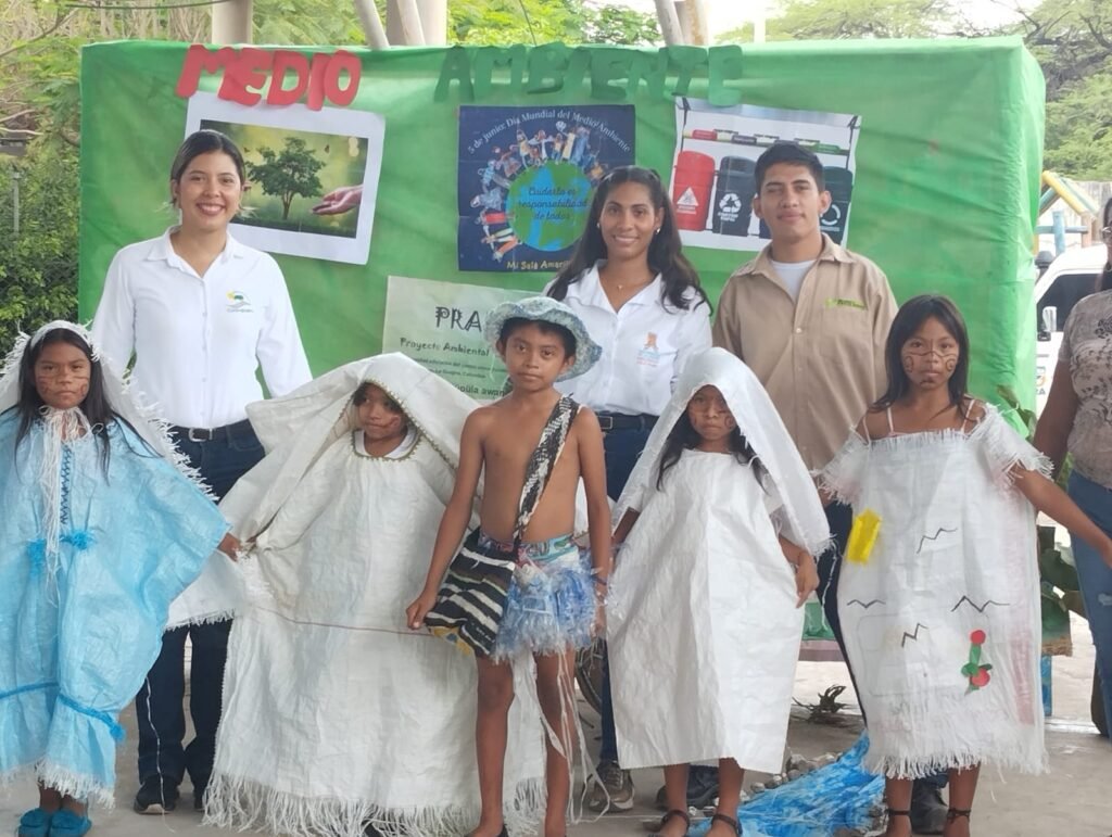 En wayuunaiki se celebró el ‘Día Mundial del Medio Ambiente’ en la institución etnoeducativa Ipunashi de Hatonuevo
