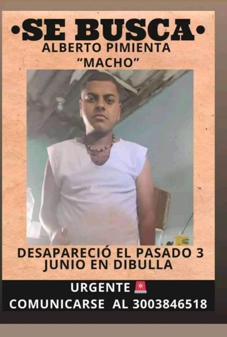 hombre desaparecido en Dibulla