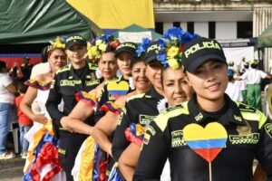 “SOMOS UN SOLO PAÍS” | La Policía Nacional de Colombia encarna amor patrio