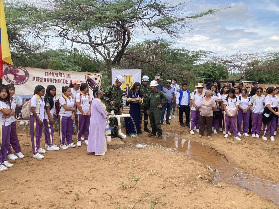 Comunidad wayuu Majayutpana de Maicao cuenta con suministro de agua permanente: 1.700 personas se beneficiarán