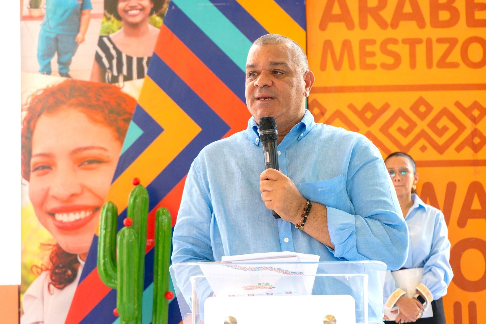 Rector de Uniguajira, Carlos Arturo Robles Julio.