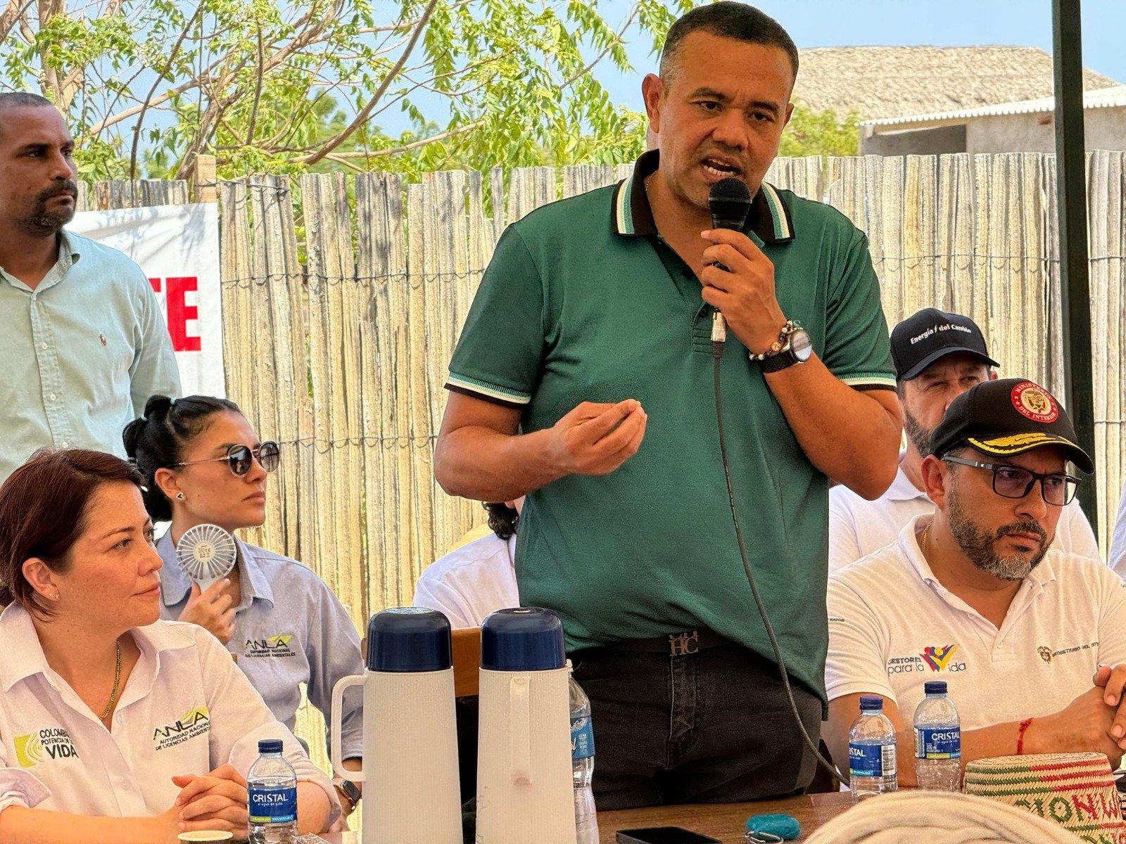 Misael Velásquez, Gobernador (e).