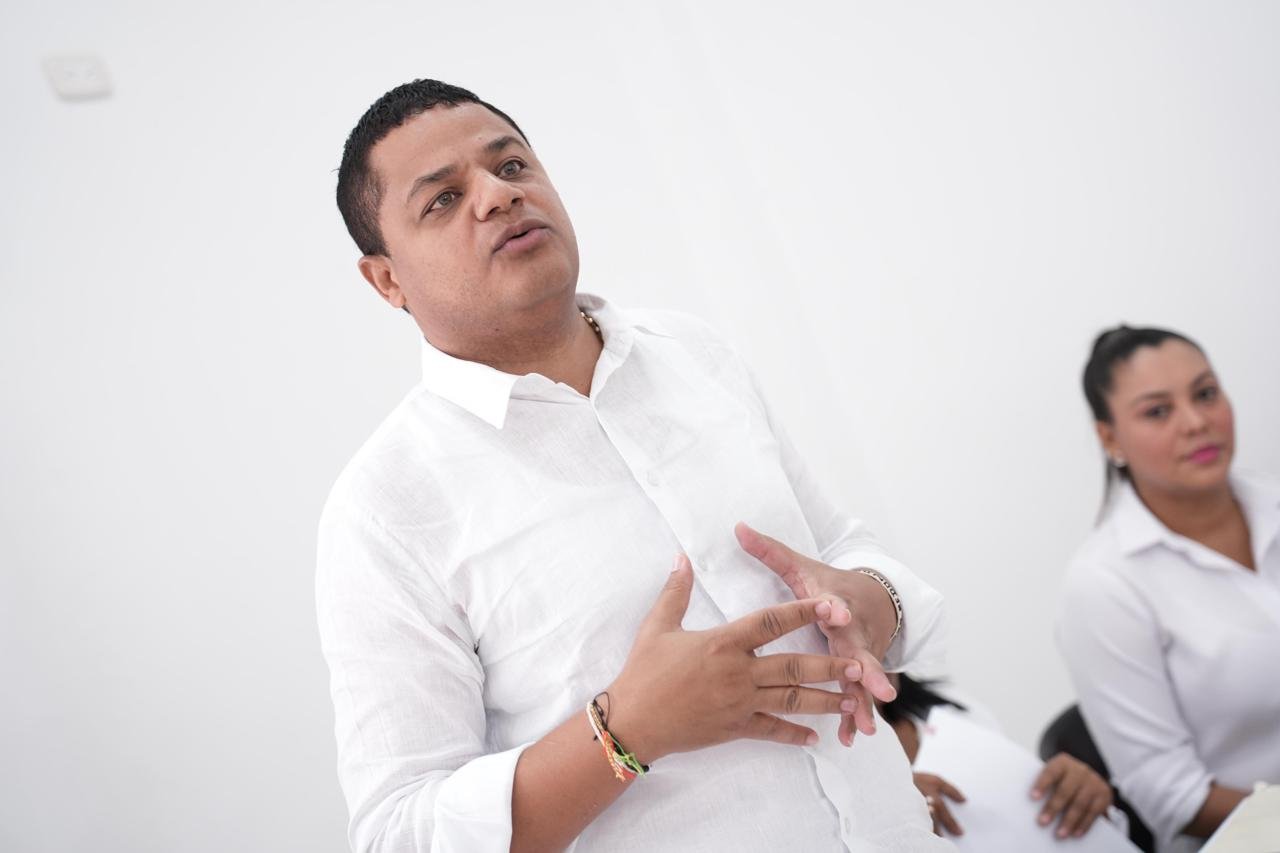 Genaro Redondo Choles, alcalde de Riohacha.