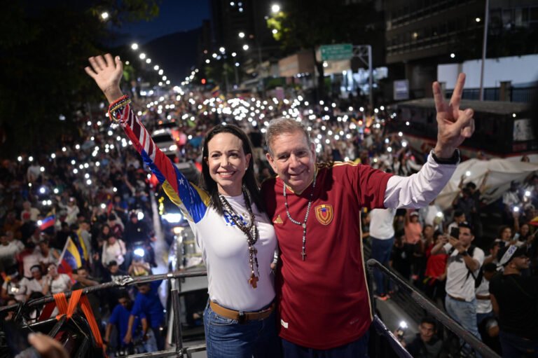 María Corina Machado y Edmundo González Urrutia