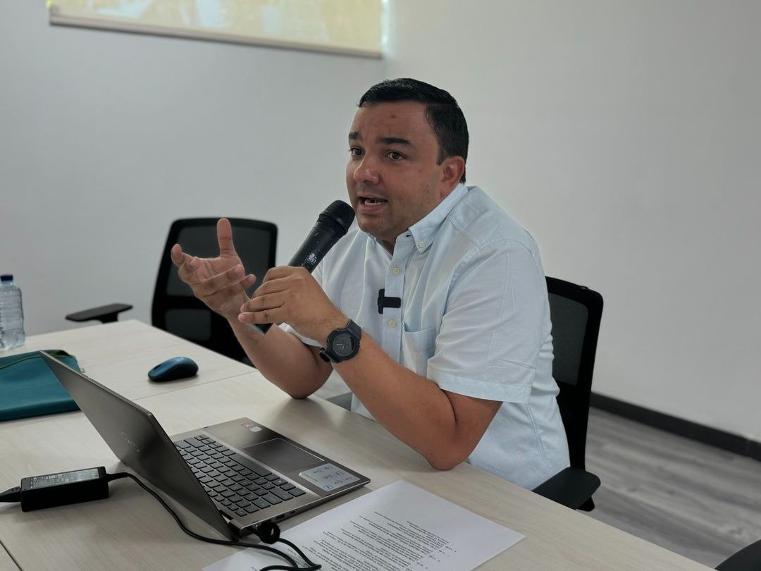 Jorge Armando Figueroa, secretario de Desarrollo Económico del departamento.