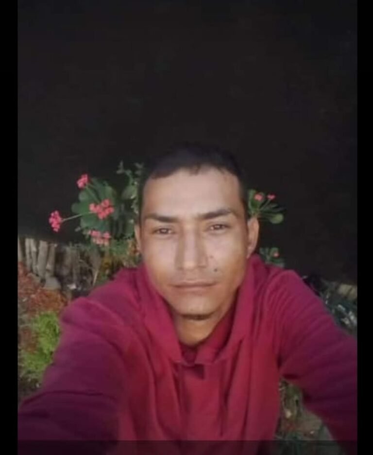 Óscar Amaya Tuhirán, de 24 años, occiso.