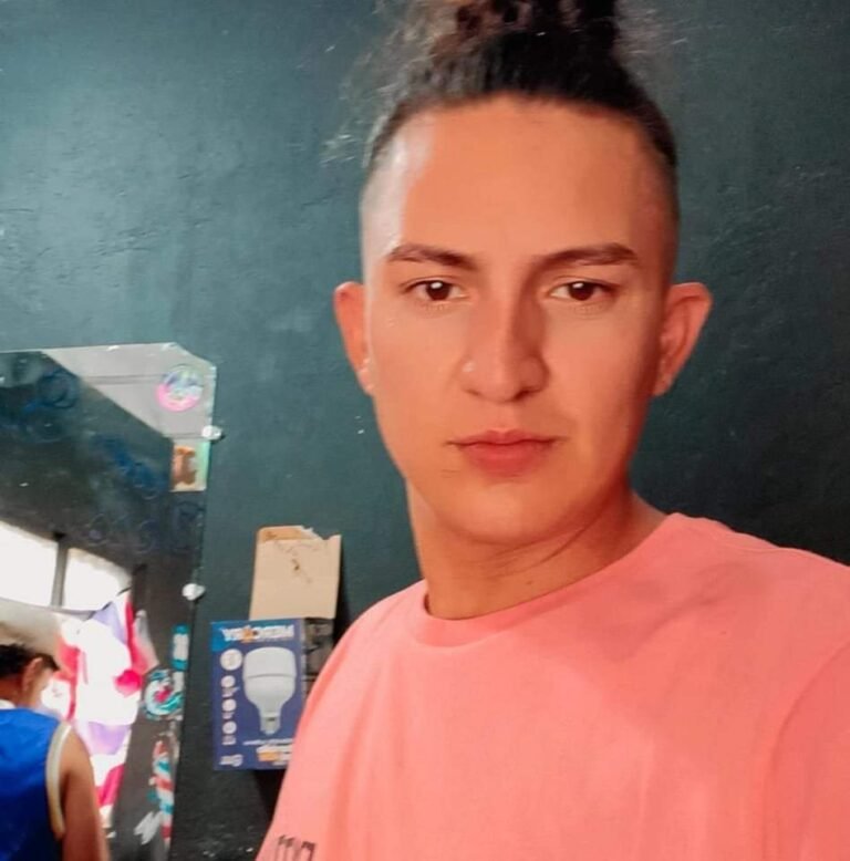 Julio César López, de 23 años, occisso.