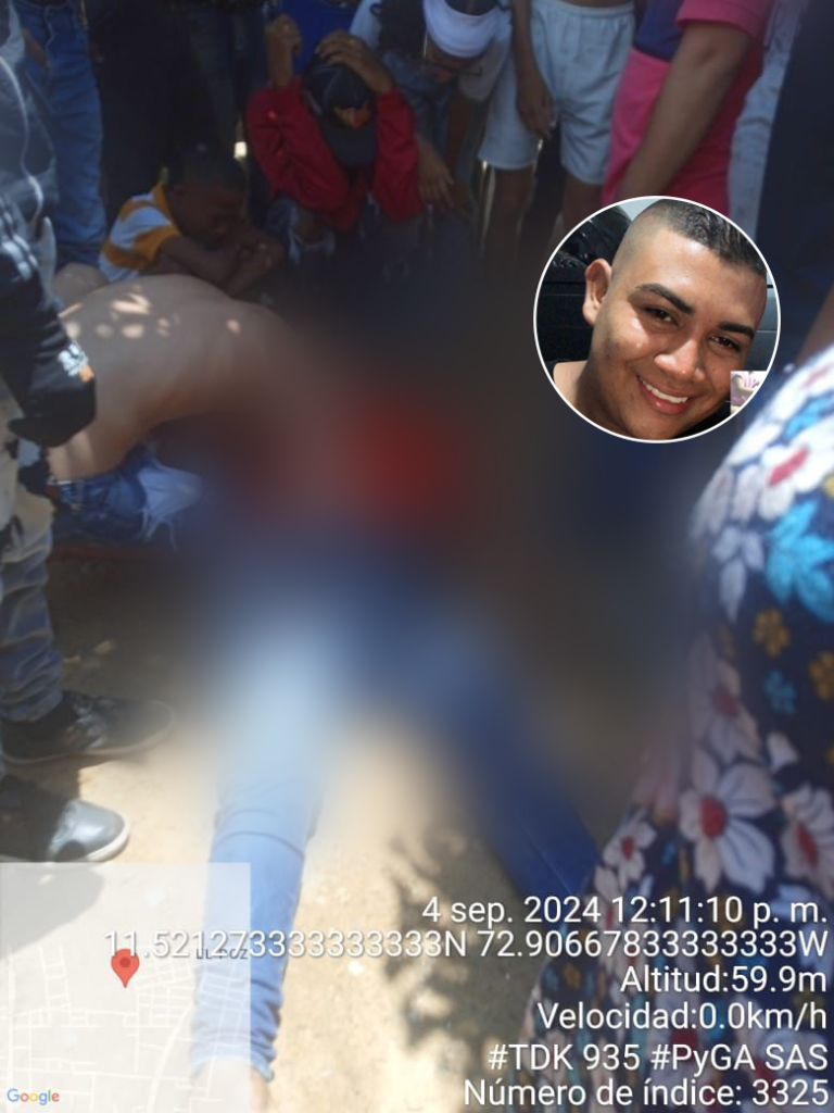 Félix Gilberto Ortiz Hernández, de 23 años, occiso.