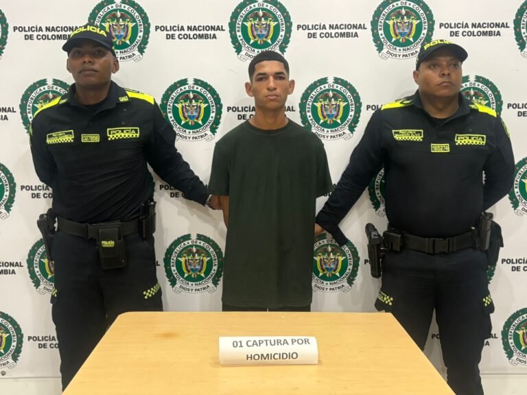 Alexander Ramírez Pertuz, de 19 años, capturado.