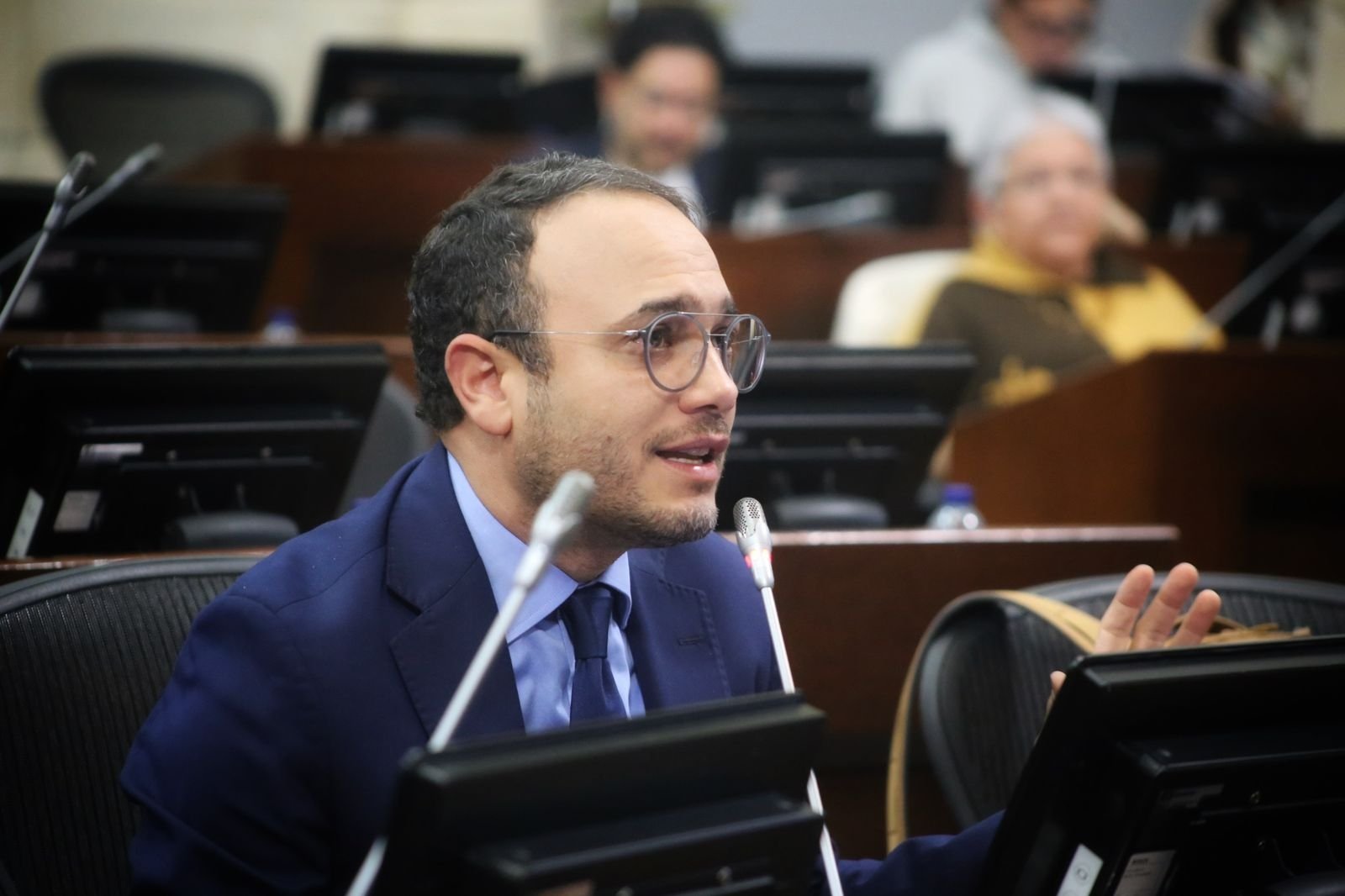 Alfredo Deluque, Senador.