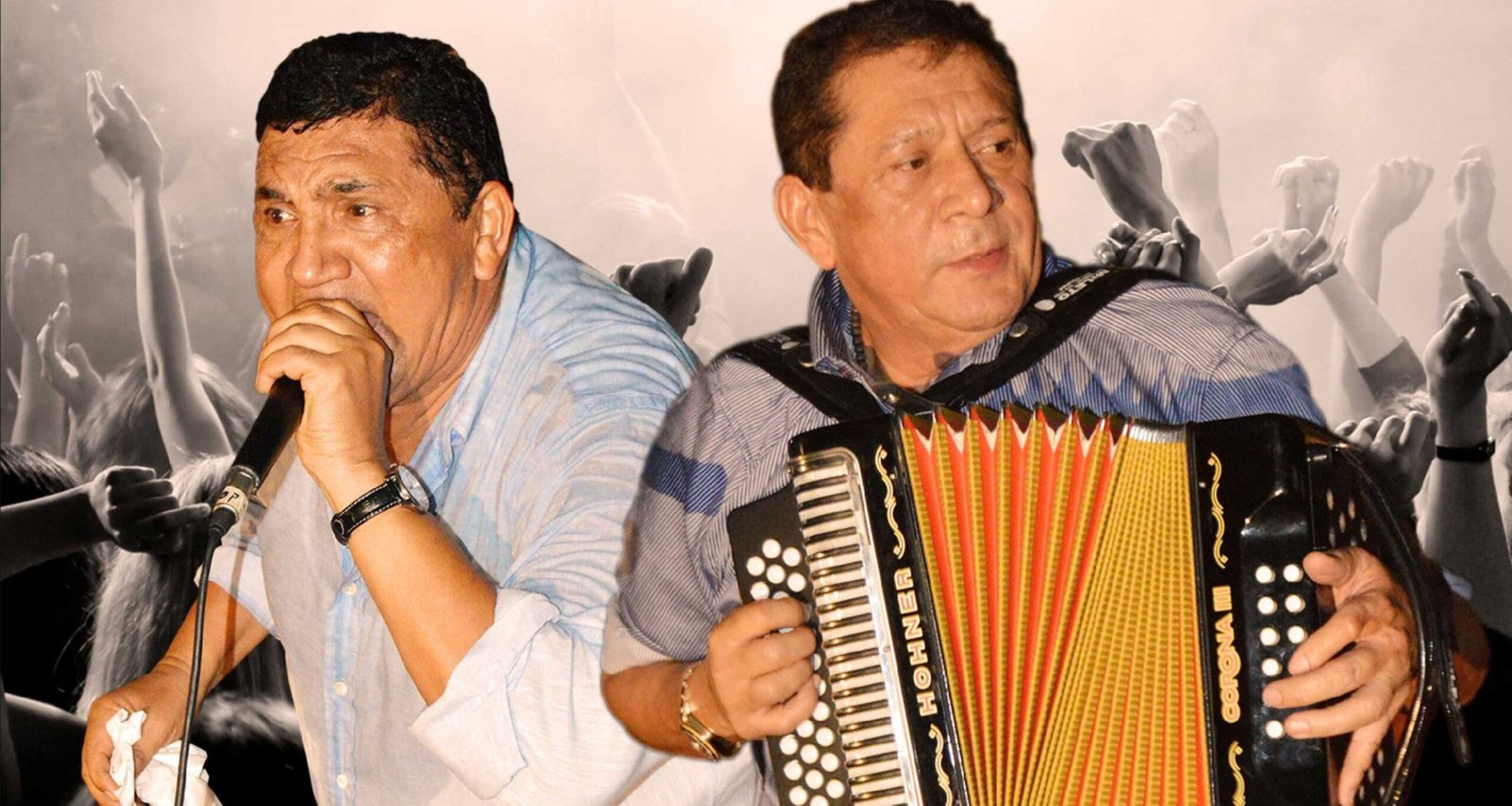 Poncho y Emiliano Zuleta, interpretaron el mejor sentimiento de un padre para sus muchachitas