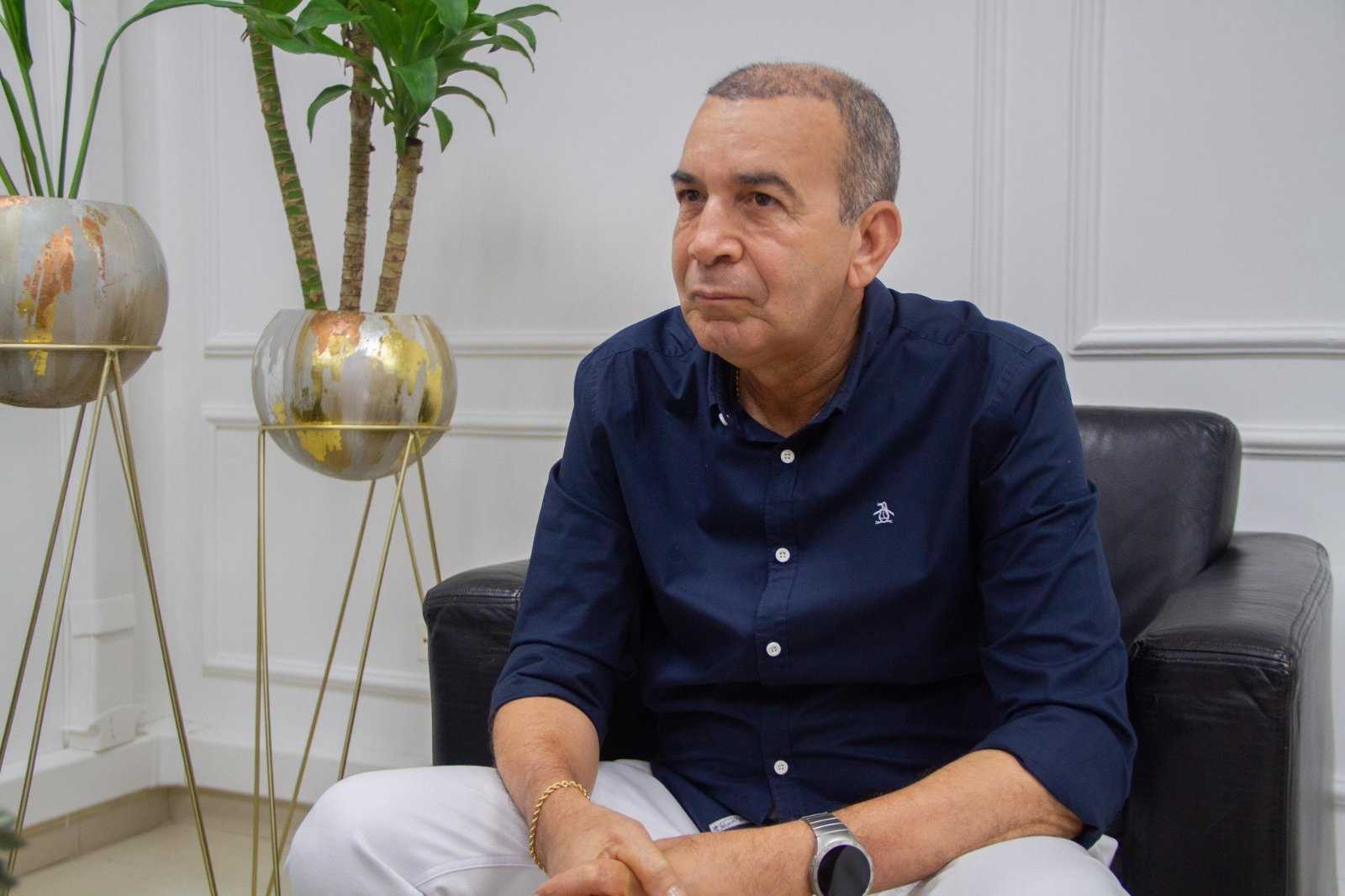 Director general de Corpoguajira, Samuel Lanao Robles.