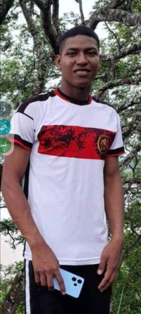 Wilson Enrique Del Prado Cárdenas, de 20 años, fallecido.