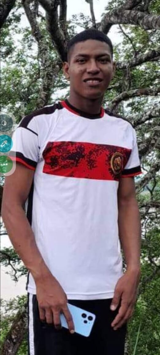 Wilson Enrique Del Prado Cárdenas, de 20 años, fallecido.
