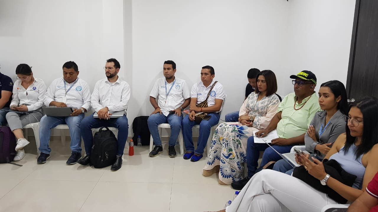 Director de Invías y Viceministro de Infraestructura lideraron en Uribia cuarta sesión del Comité de Movilidad