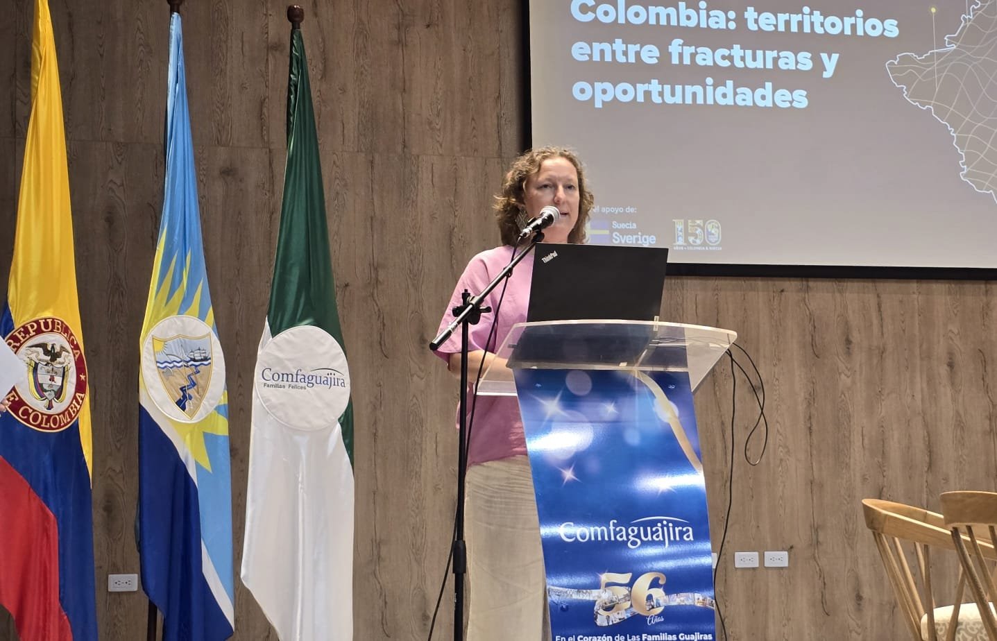 Helena Storm, embajadora de Suecia en Colombia.