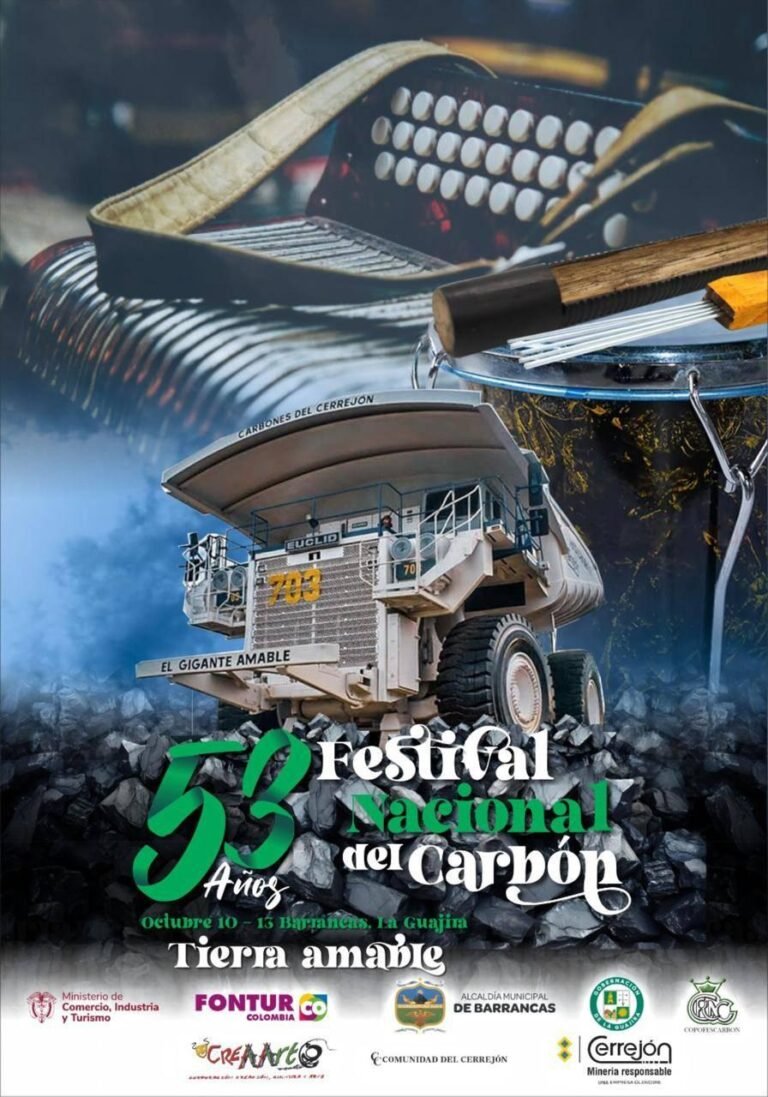 ¿Quién no sabe que Barrancas es tierra amable? Festival Nacional del Carbón