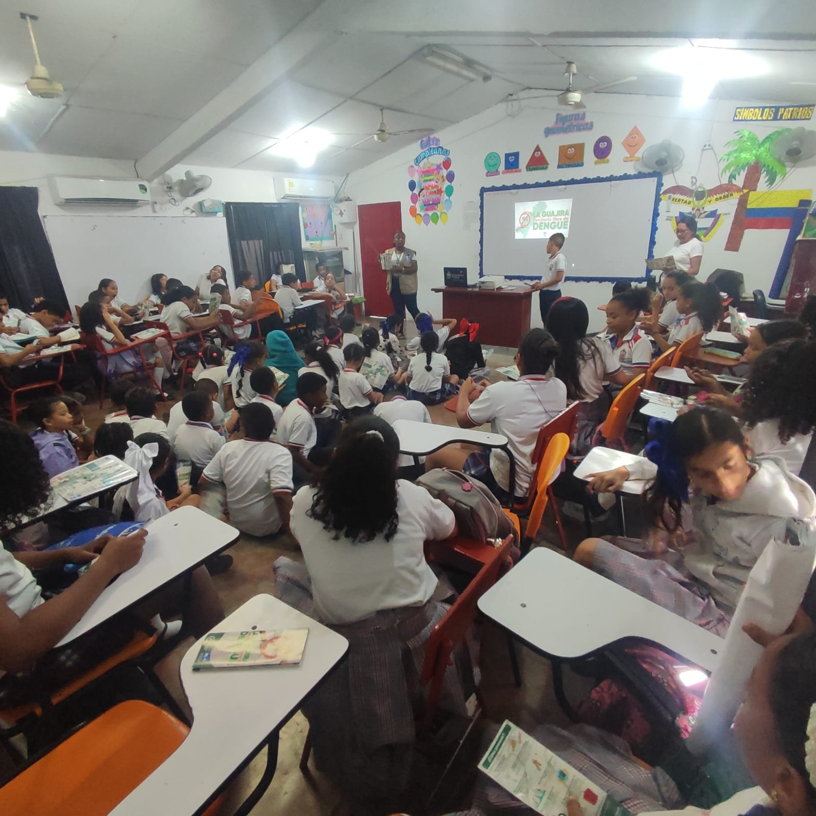 Gobernación promueve en instituciones educativas la estrategia ‘La Guajira Territorio Libre de Dengue’