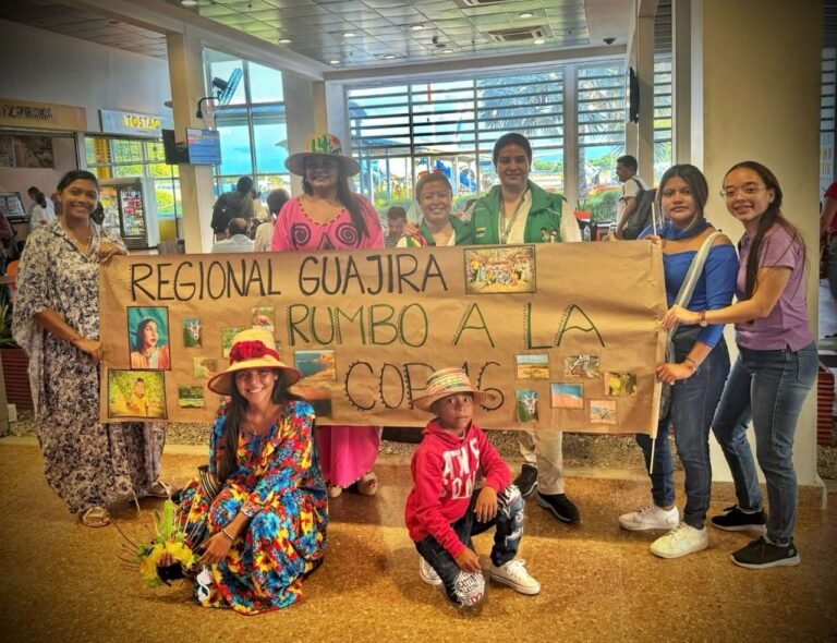 La voz de la infancia y adolescencia guajira presentes en la COP 16