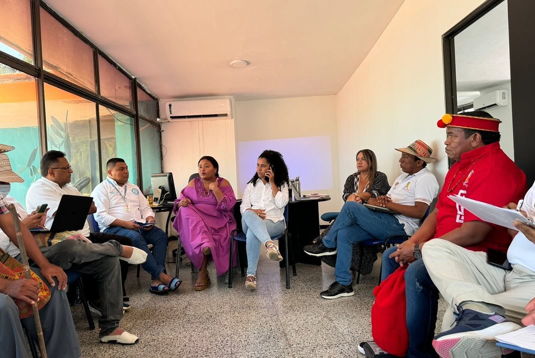 Alcaldía de Uribia participó en encuentro de construcción para una guía de relacionamiento y entendimiento intercultural con el pueblo wayuu