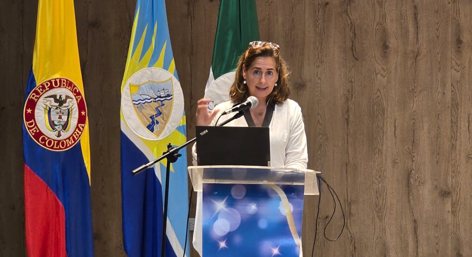 Sara Ferrer Olivella, Representante Residente del Programa de las Naciones Unidas para el Desarrollo (PNUD).