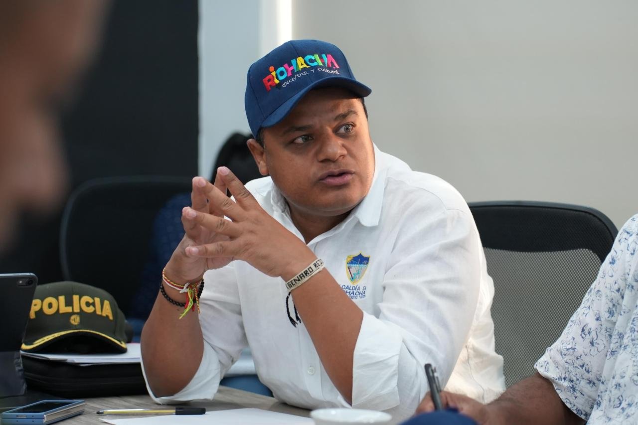 Genaro Redondo, alcalde de Riohacha.