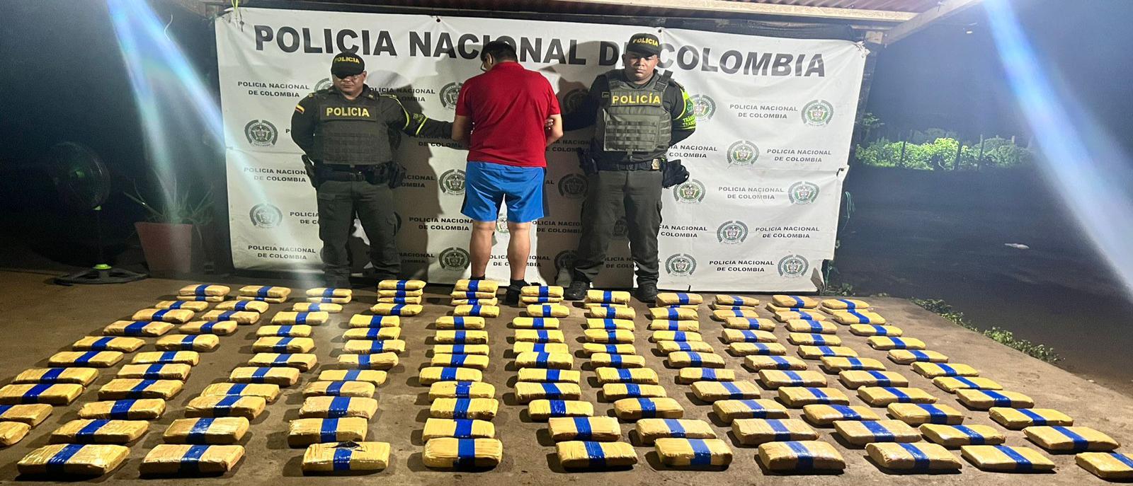 Capturan a conductor con 68 kilos de marihuana en La Guajira