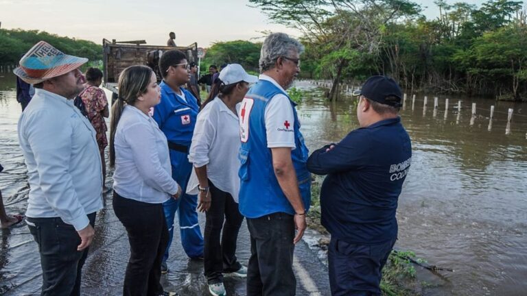 Directora de la UDGRD del Distrito, Shirly Iguarán, lideró intervenciones en Villa Fátima y Cucurumana