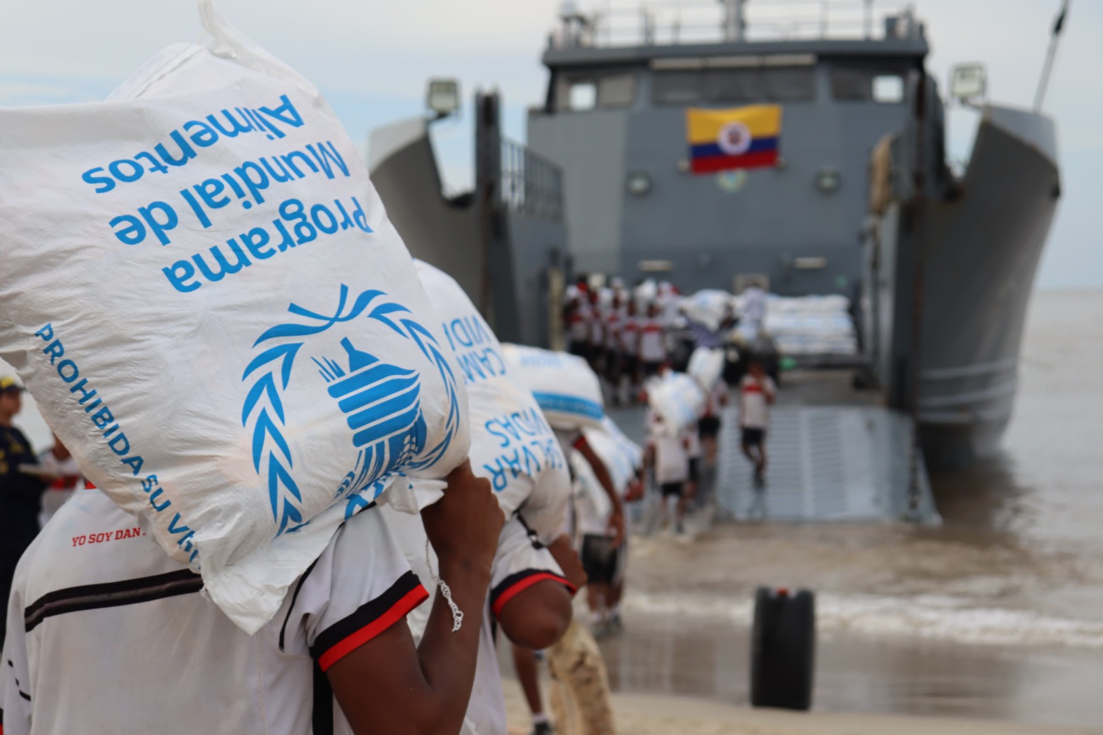 Inició la segunda fase de la Misión Humanitaria Akalii>ja: se entregarán 130 toneladas de canastas alimentarias y elementos de primera necesidad en la Alta Guajira