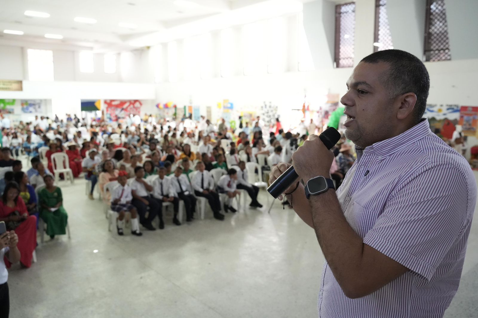 Secretario de Educación de Riohacha, Alberto Mario Cuan