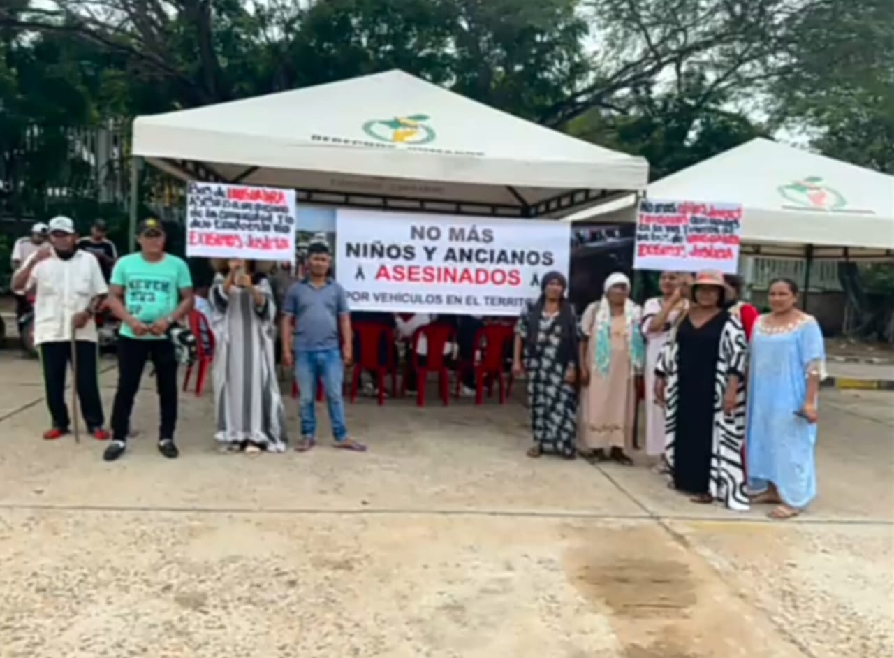 Universidad de La Guajira estuvo bloqueada por protesta indígena