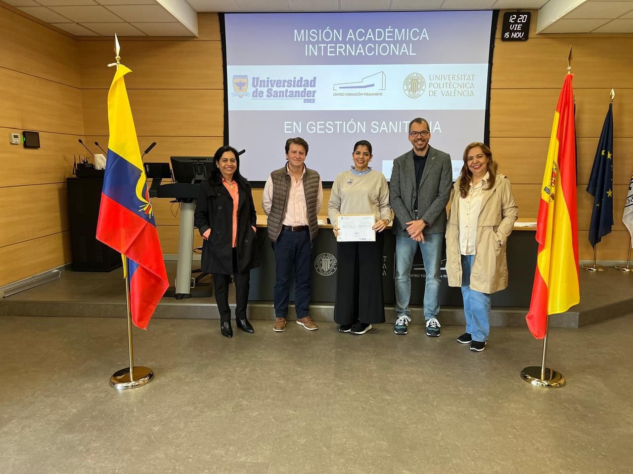 La IPS Aneshi Wayaa representó a La Guajira en un evento sobre gestión sanitaria en España