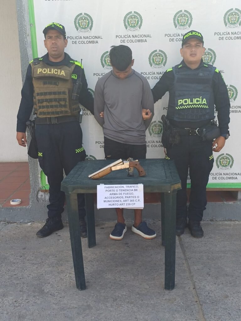 Nerviosismo delató a sospechoso armado y evitó posible atraco en Maicao