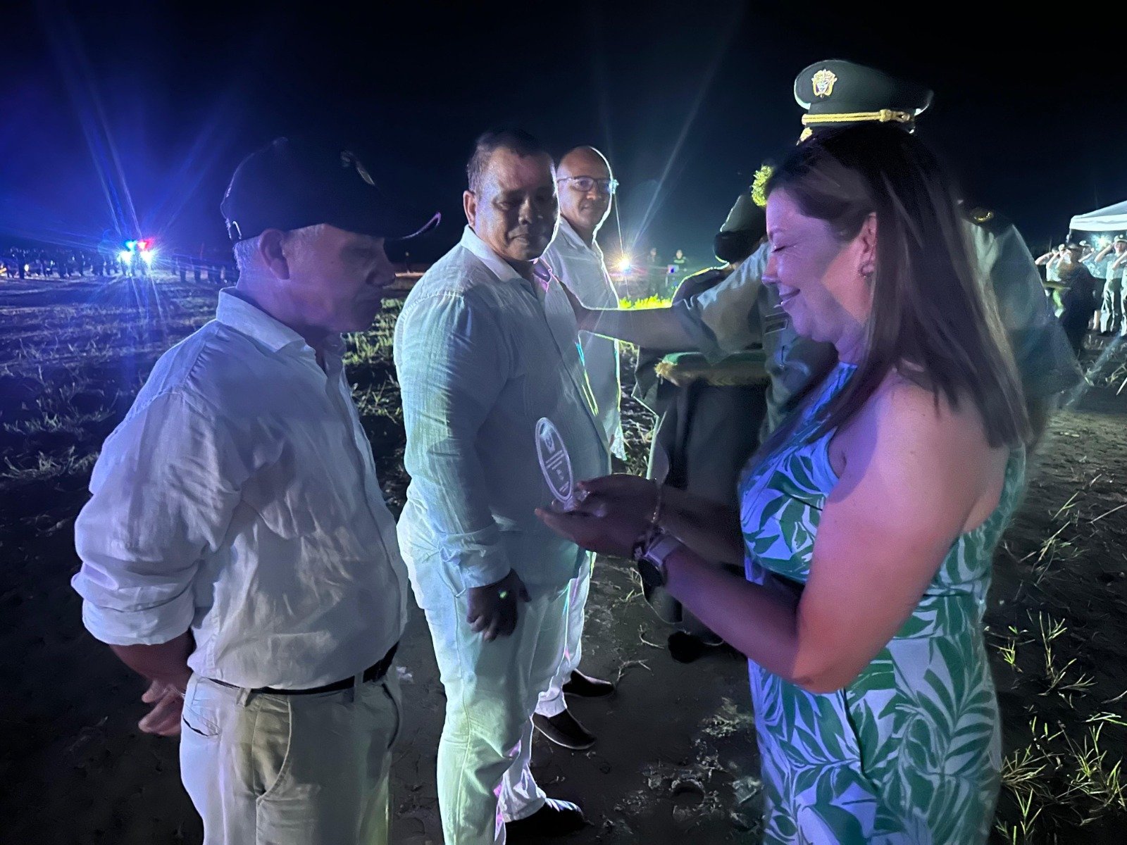 Fiscal General de la Nación, Luz Adriana Camargo, estuvo en La Guajira y participó en evento de conmemoración de los 133 años de la Policía
