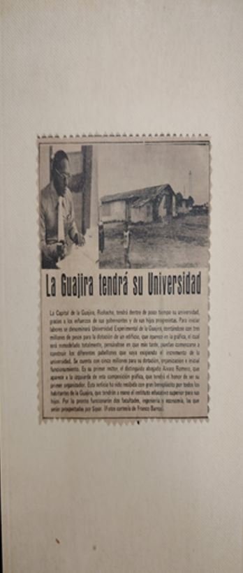 Reseña histórica creación y fundación de la Universidad de La Guajira