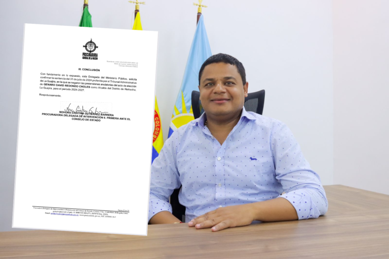 Procuraduría General recomienda al Consejo de Estado confirmar fallo de primera instancia a favor del alcalde de Riohacha