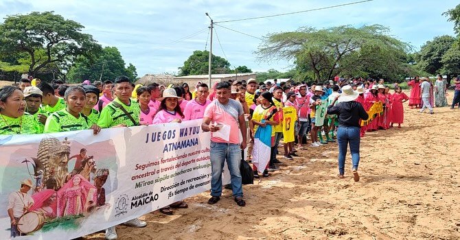 Un total de 50 comunidades participaron de los Juegos Wayuu Municipales 2024 en Maicao