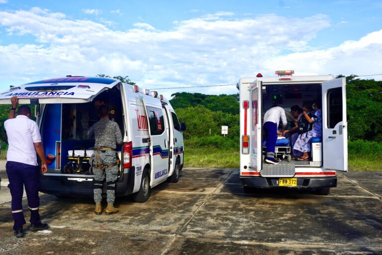 Menores en estado crítico son trasladadas desde la Alta Guajira, para recibir atención médica urgente gracias a misión humanitaria