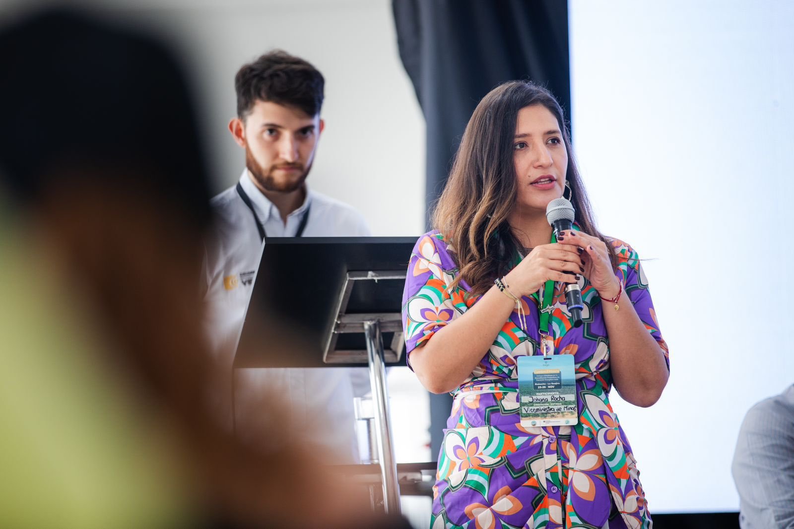 Viceministra de Minas, Johana Rocha Gómez.