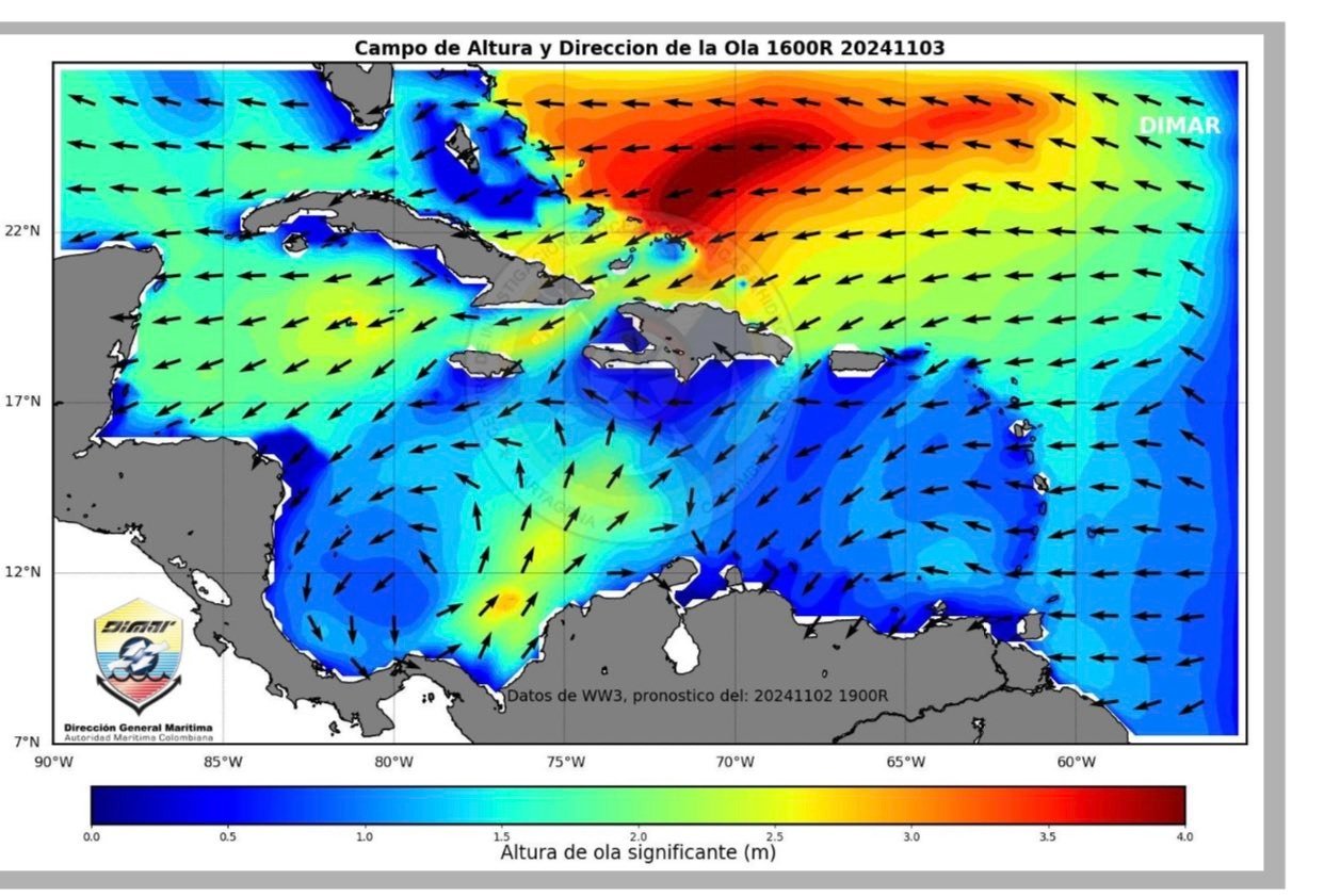 Potencial ciclón tropical no 18, alertó el SAT de Corpoguajira