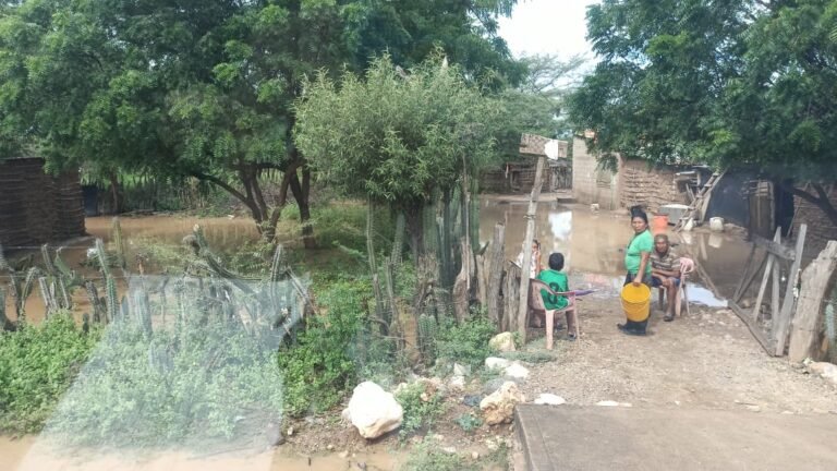 Más de 192 mil afectados deja paso de la tormenta 'Rafael' en La Guajira