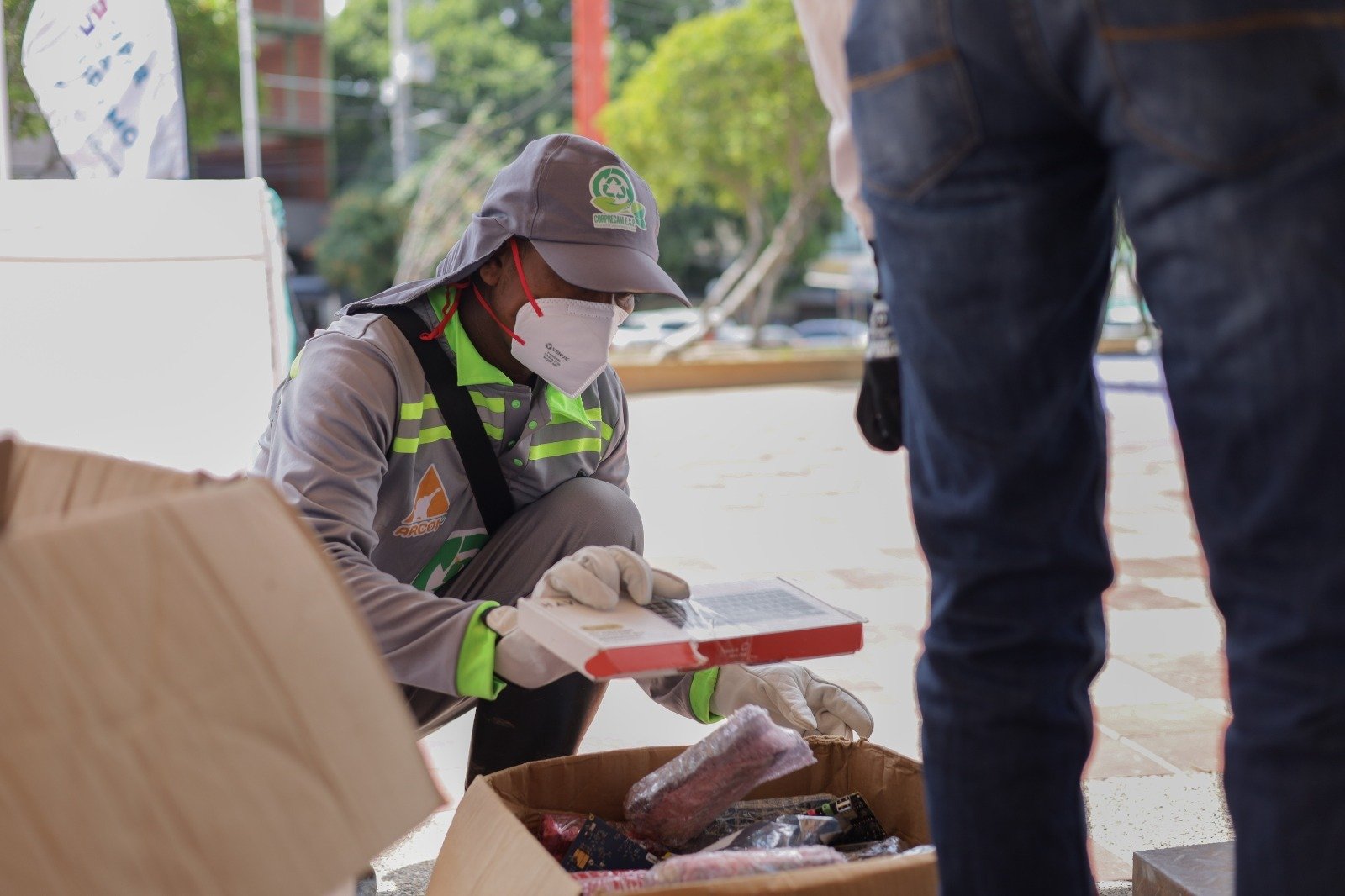 Se recolectaron 10.2 toneladas de residuos durante la jornada de posconsumo de Corpoguajira