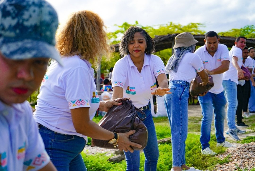 ‘Uniguajira Solidaria’ llegó a la comunidad indígena Cangrejito para realizar actividad social y humanitaria