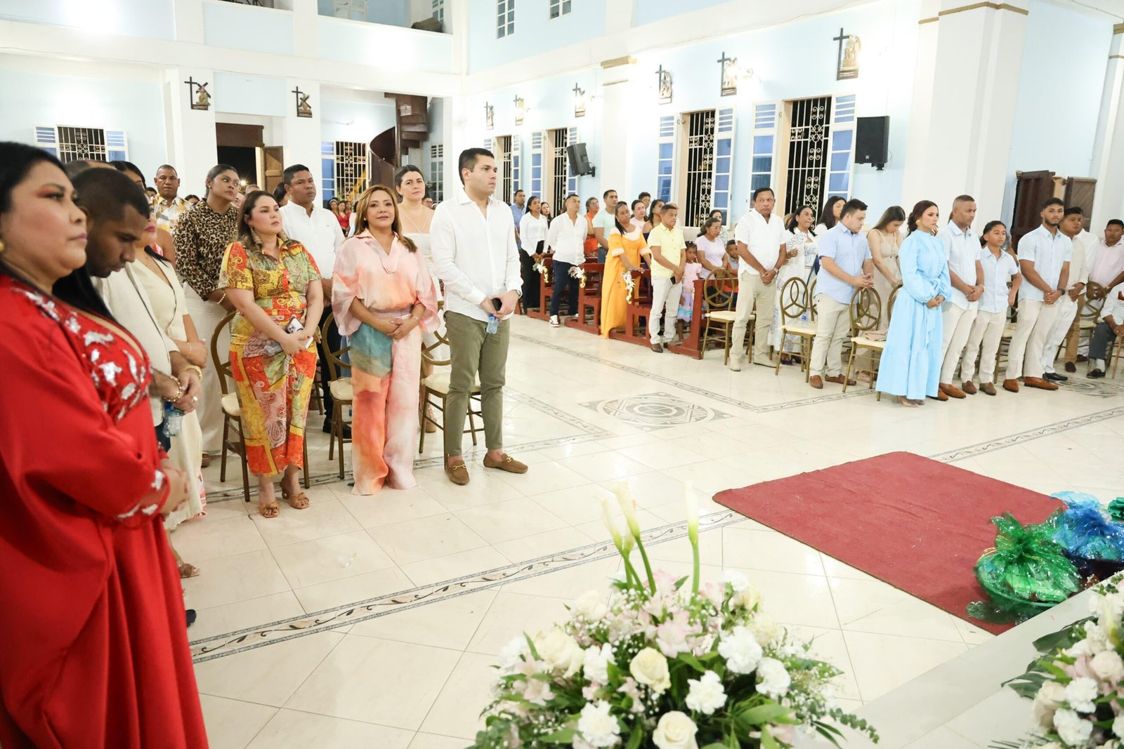 Jaime Luis Buitrago impulsa unión y tradición en las festividades de la Virgen de la Inmaculada Concepción en Uribia