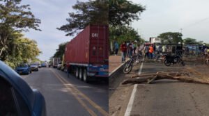 Trabajadores del ICBF bloquean la Troncal del Caribe en Mayapo y mototaxistas retoman cierre en San Juan del Cesar