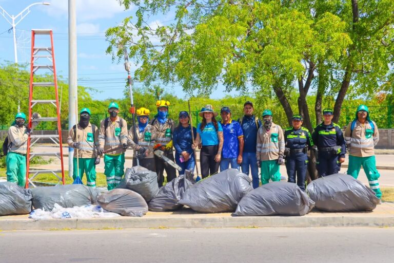 Alcaldía distrital sigue adelantando la campaña ‘Riohacha sin basuras