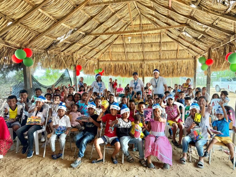 Air-e Intervenida celebró la navidad con los niños de Uribia y Manaure